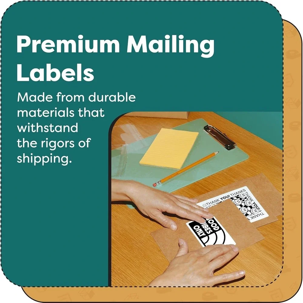 Aegis 1x2-1/8 Thermal Labels for DYMO‎ 30336 – 12 Rolls 6000 Compatible